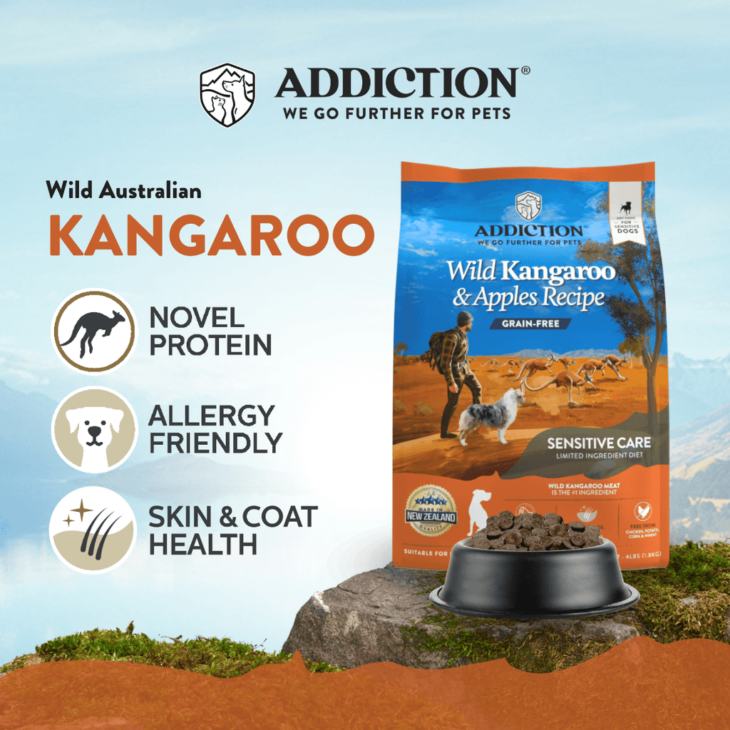 Wild Kangaroo & Apples Recipe Dry Dog Food