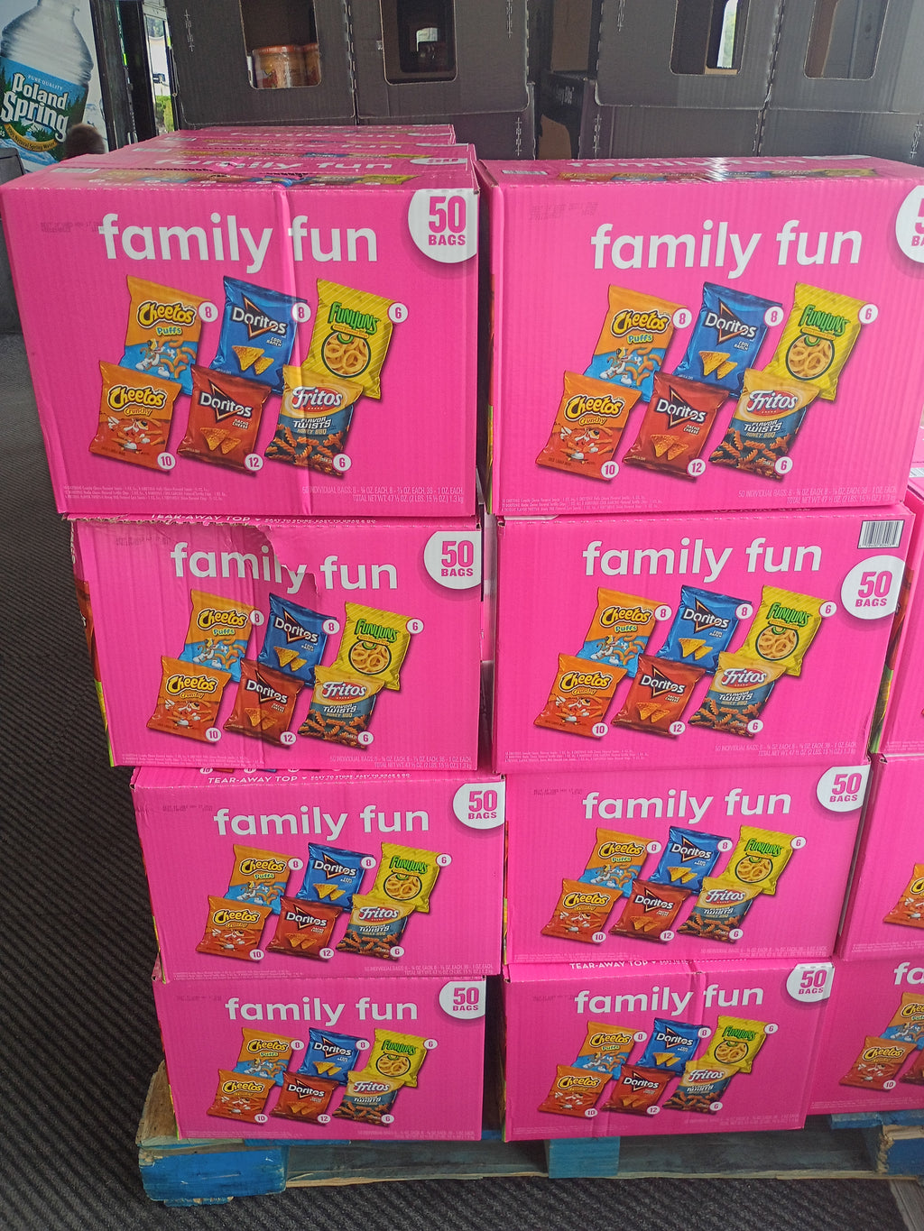 Family Fun 50-Count Variety Snack Pack – Doritos, Cheetos, Fritos & Funyuns