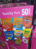 Family Fun 50-Count Variety Snack Pack – Doritos, Cheetos, Fritos & Funyuns
